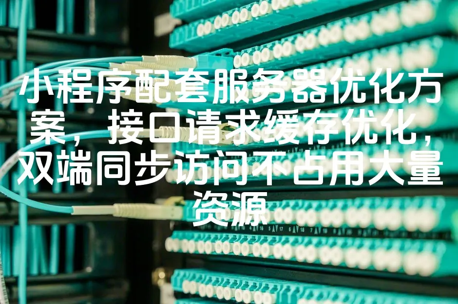图片[1]_小程序配套服务器优化方案，接口请求缓存优化，双端同步访问不占用大量资源_欧站速维