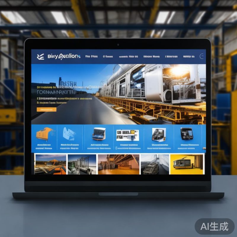 工业机械大型行业门户网站搭建攻略，设备资讯案例板块，制造业综合站点搭建_欧站速维