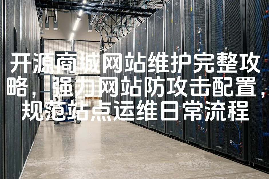 图片[1]_开源商城网站维护完整攻略，强力网站防攻击配置，规范站点运维日常流程_欧站速维