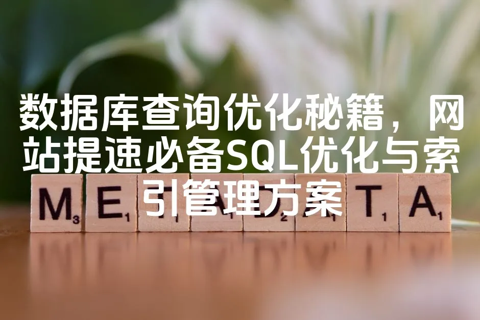 图片[1]_数据库查询优化秘籍，网站提速必备SQL优化与索引管理方案_欧站速维