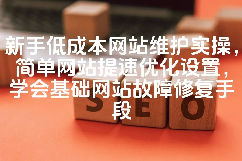 图片[1]_新手低成本网站维护实操，简单网站提速优化设置，学会基础网站故障修复手段_欧站速维
