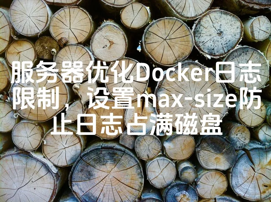 图片[1]_服务器优化Docker日志限制，设置max-size防止日志占满磁盘_欧站速维