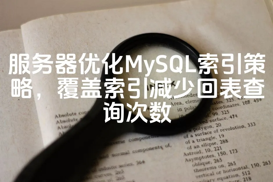 图片[1]_服务器优化MySQL索引策略，覆盖索引减少回表查询次数_欧站速维