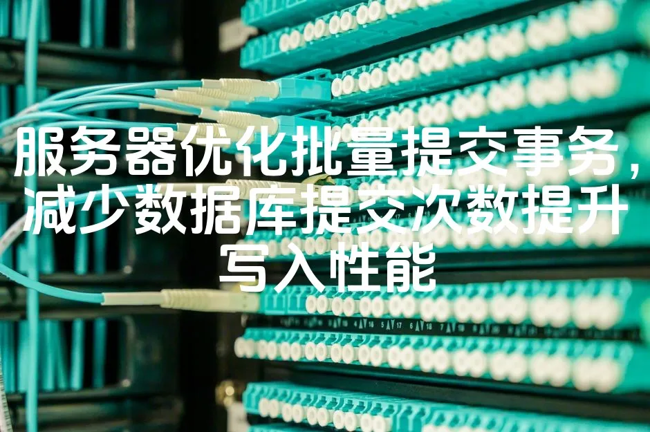 图片[1]_服务器优化批量提交事务，减少数据库提交次数提升写入性能_欧站速维