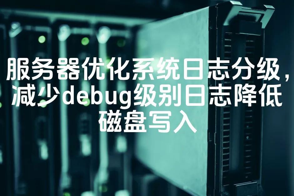 图片[1]_服务器优化系统日志分级，减少debug级别日志降低磁盘写入_欧站速维