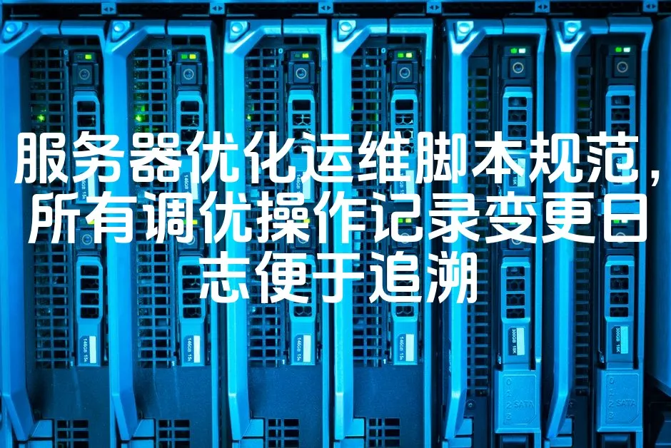 服务器优化运维脚本规范，所有调优操作记录变更日志便于追溯_欧站速维