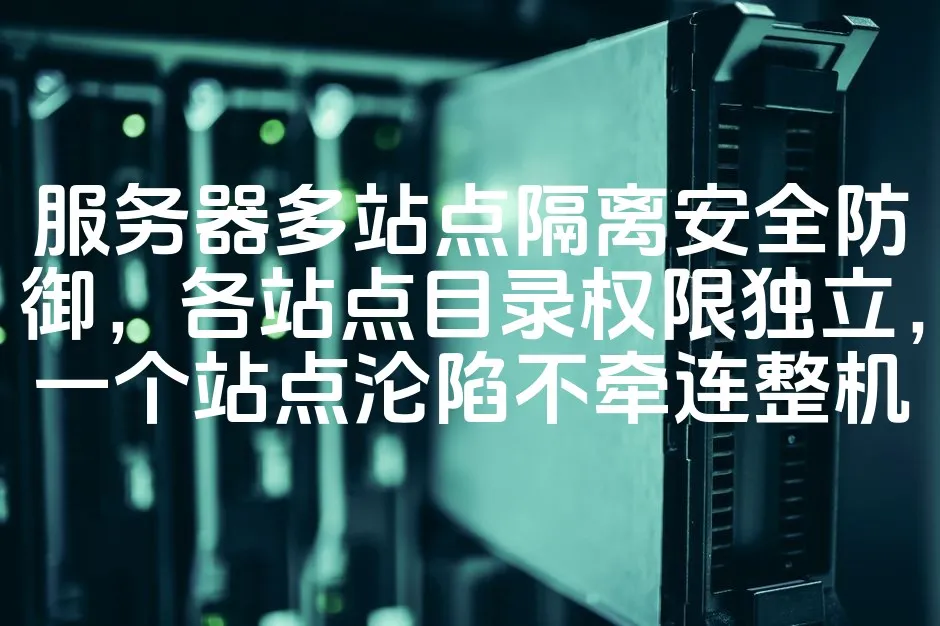 图片[1]_服务器多站点隔离安全防御，各站点目录权限独立，一个站点沦陷不牵连整机_欧站速维