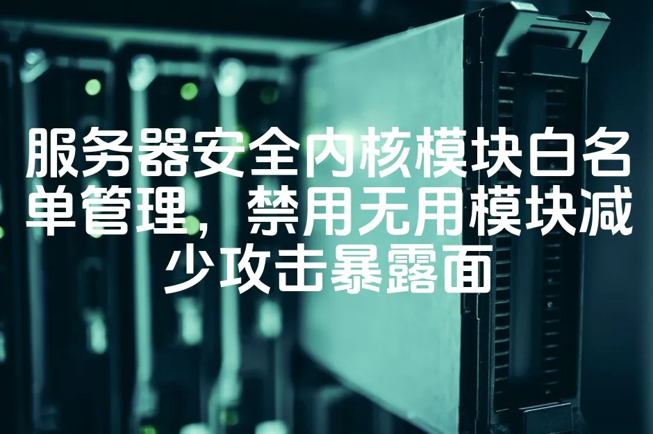 图片[1]_服务器安全内核模块白名单管理，禁用无用模块减少攻击暴露面_欧站速维