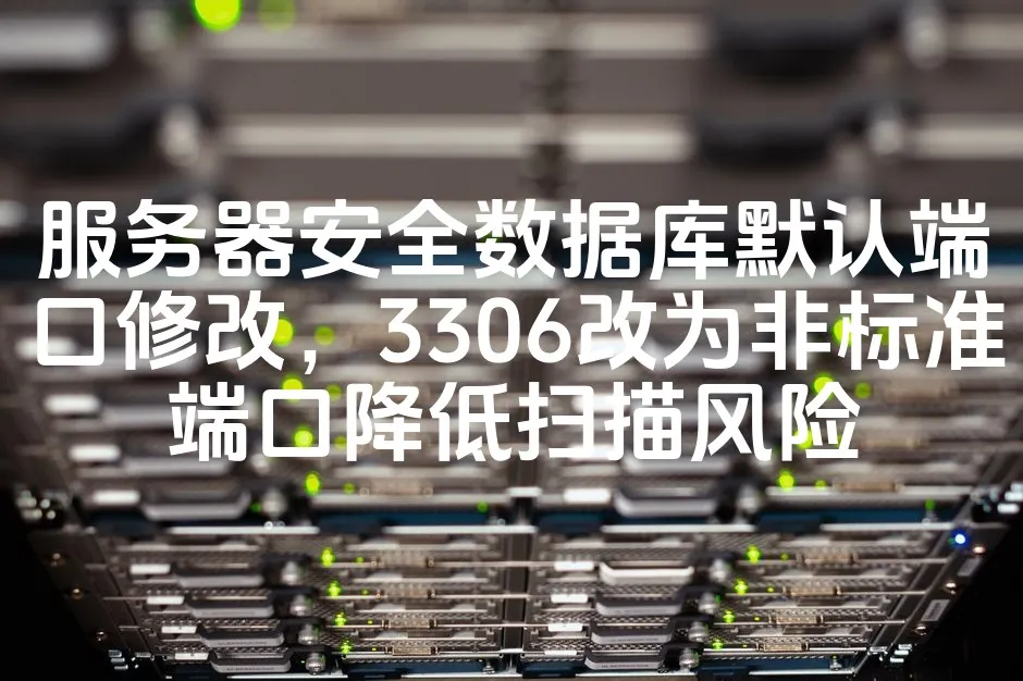 图片[1]_服务器安全数据库默认端口修改，3306改为非标准端口降低扫描风险_欧站速维