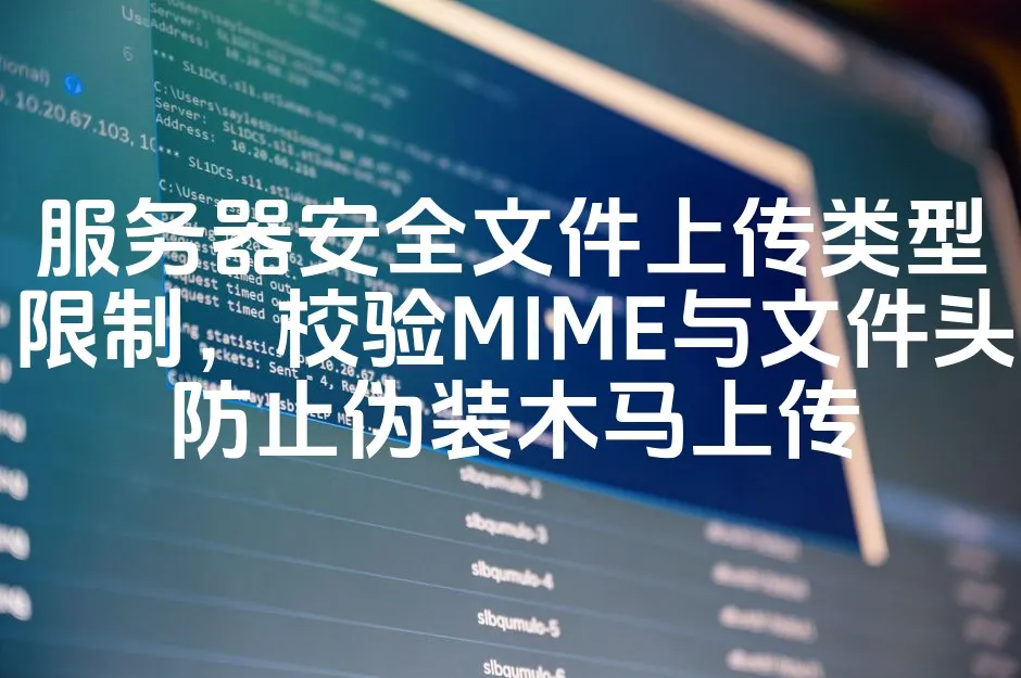 图片[1]_服务器安全文件上传类型限制，校验MIME与文件头防止伪装木马上传_欧站速维