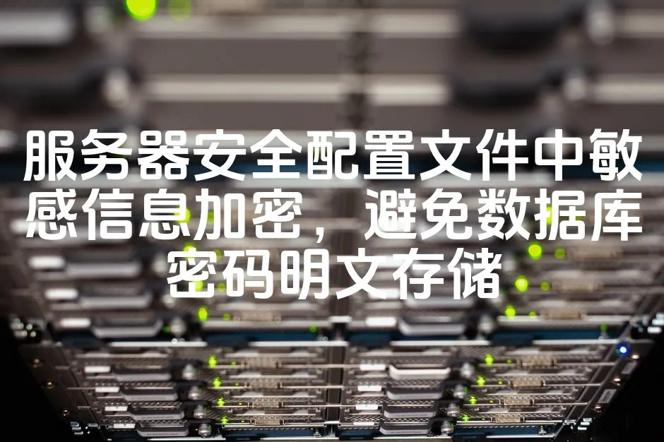 图片[1]_服务器安全配置文件中敏感信息加密，避免数据库密码明文存储_欧站速维