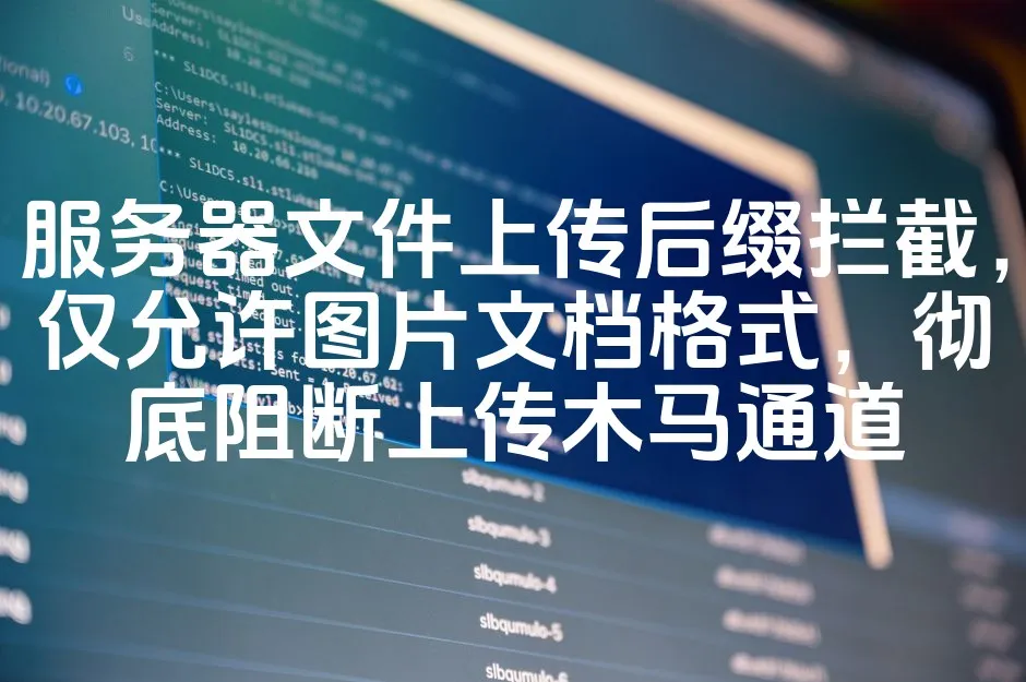图片[1]_服务器文件上传后缀拦截，仅允许图片文档格式，彻底阻断上传木马通道_欧站速维