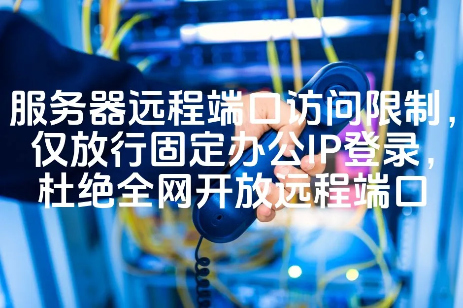 图片[1]_服务器远程端口访问限制，仅放行固定办公IP登录，杜绝全网开放远程端口_欧站速维