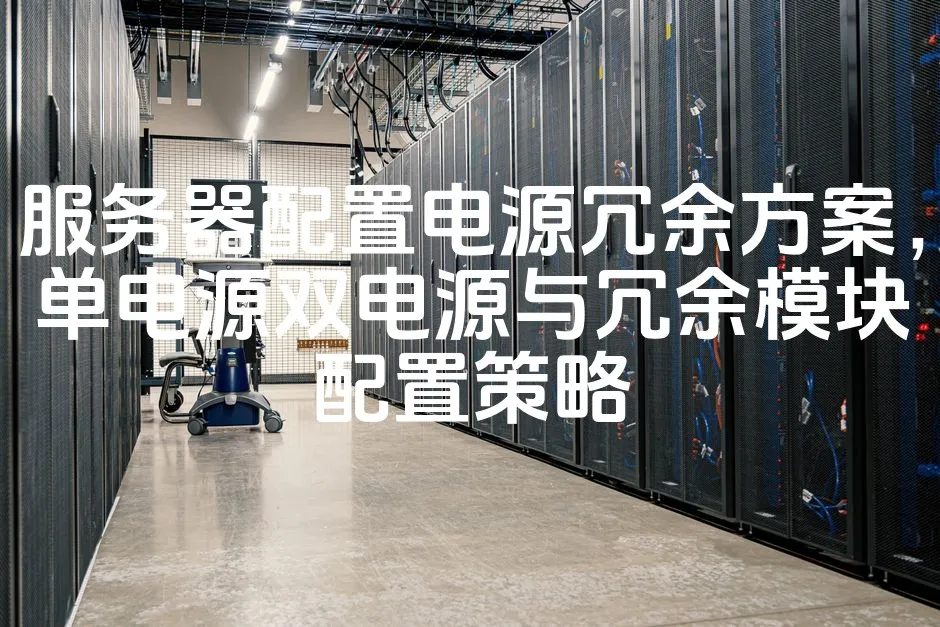 图片[1]_服务器配置电源冗余方案，单电源双电源与冗余模块配置策略_欧站速维