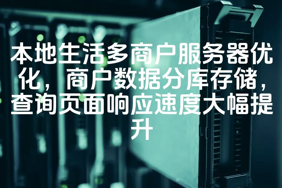 图片[1]_本地生活多商户服务器优化，商户数据分库存储，查询页面响应速度大幅提升_欧站速维