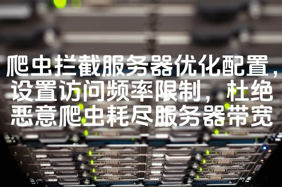 图片[1]_爬虫拦截服务器优化配置，设置访问频率限制，杜绝恶意爬虫耗尽服务器带宽_欧站速维