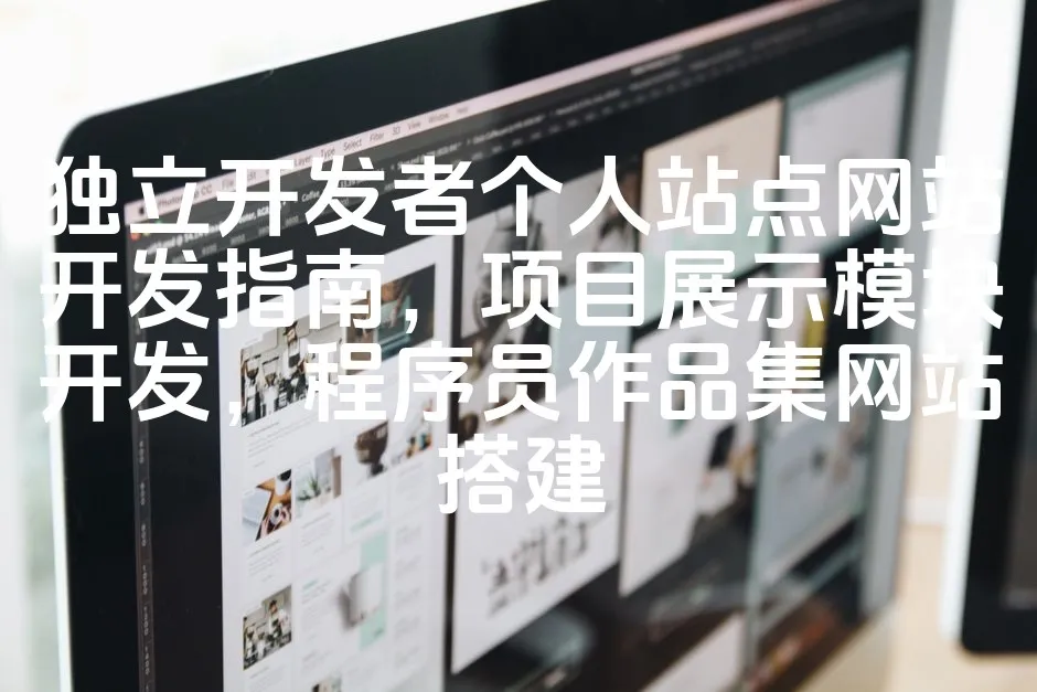 图片[1]_独立开发者个人站点网站开发指南，项目展示模块开发，程序员作品集网站搭建_欧站速维
