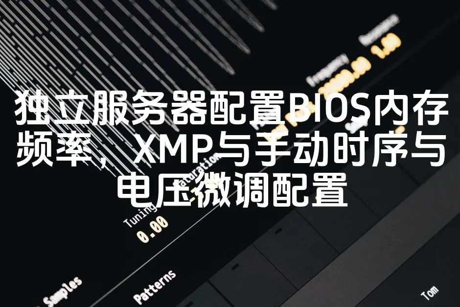 图片[1]_独立服务器配置BIOS内存频率，XMP与手动时序与电压微调配置_欧站速维