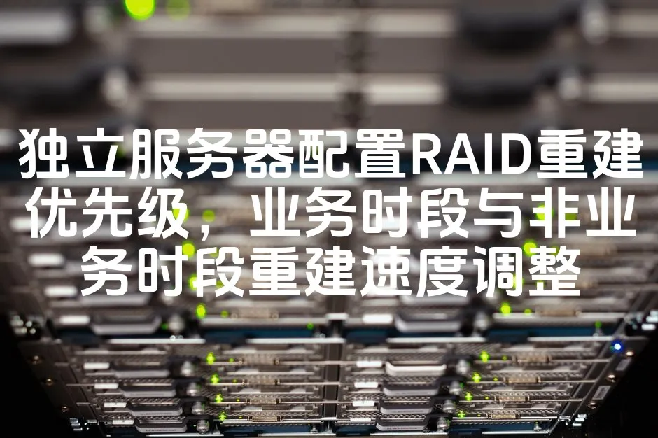 图片[1]_独立服务器配置RAID重建优先级，业务时段与非业务时段重建速度调整_欧站速维