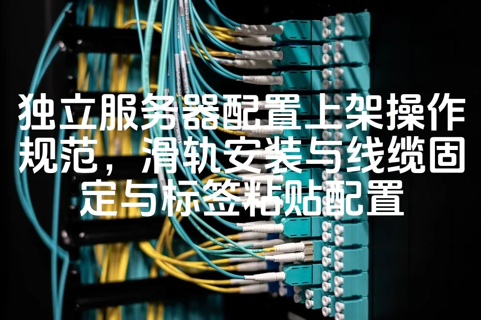 图片[1]_独立服务器配置上架操作规范，滑轨安装与线缆固定与标签粘贴配置_欧站速维