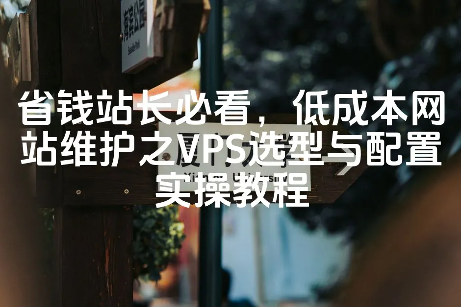 省钱站长必看，低成本网站维护之VPS选型与配置实操教程_欧站速维