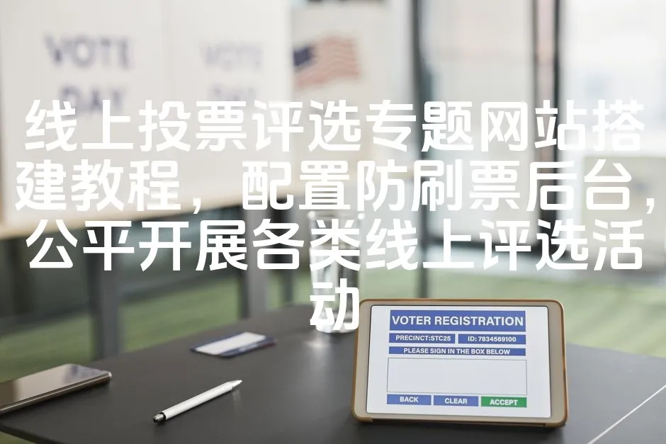 图片[1]_线上投票评选专题网站搭建教程，配置防刷票后台，公平开展各类线上评选活动_欧站速维