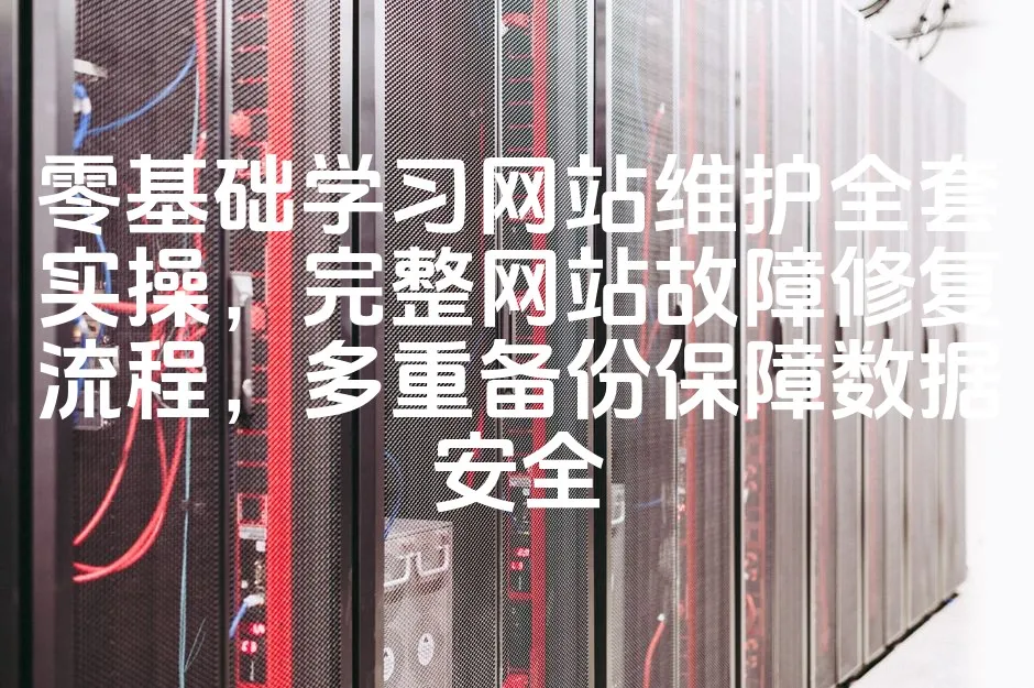 图片[1]_零基础学习网站维护全套实操，完整网站故障修复流程，多重备份保障数据安全_欧站速维