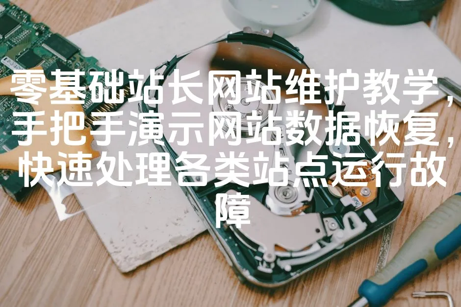图片[1]_零基础站长网站维护教学，手把手演示网站数据恢复，快速处理各类站点运行故障_欧站速维