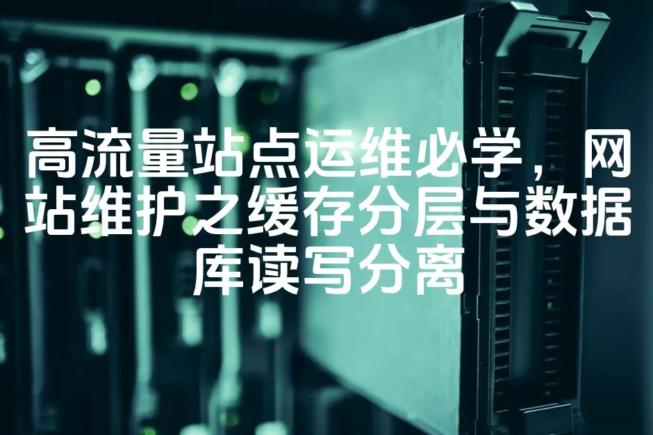 图片[1]_高流量站点运维必学，网站维护之缓存分层与数据库读写分离_欧站速维