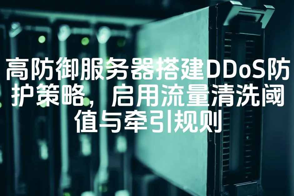 图片[1]_高防御服务器搭建DDoS防护策略，启用流量清洗阈值与牵引规则_欧站速维