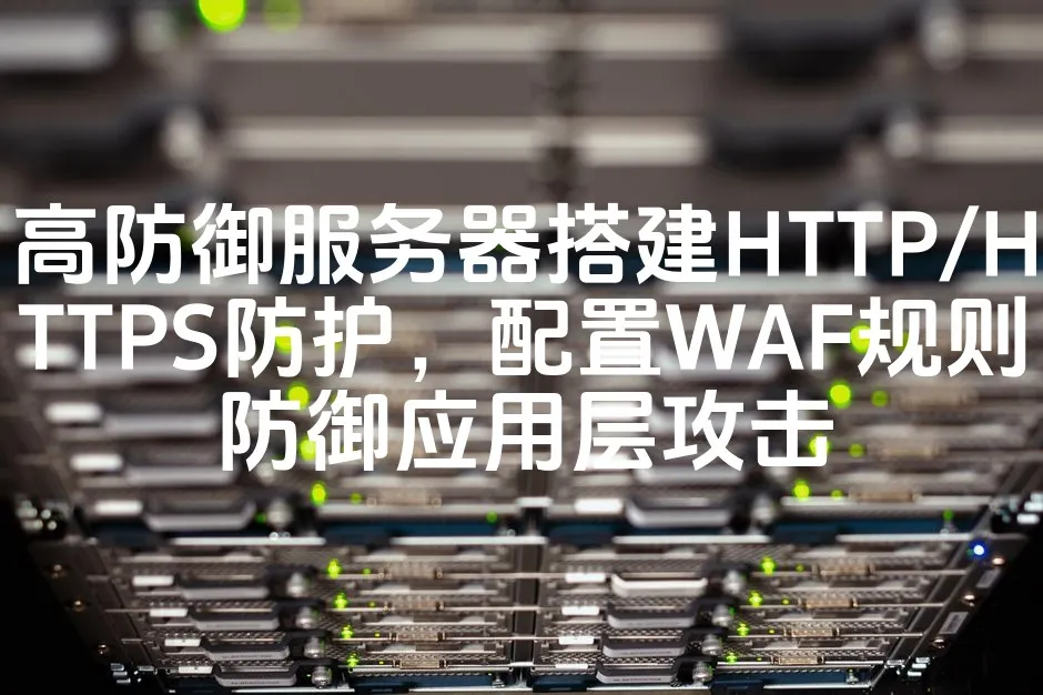 图片[1]_高防御服务器搭建HTTP/HTTPS防护，配置WAF规则防御应用层攻击_欧站速维