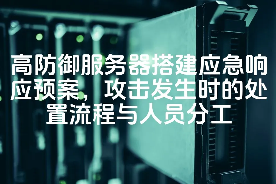 图片[1]_高防御服务器搭建应急响应预案，攻击发生时的处置流程与人员分工_欧站速维