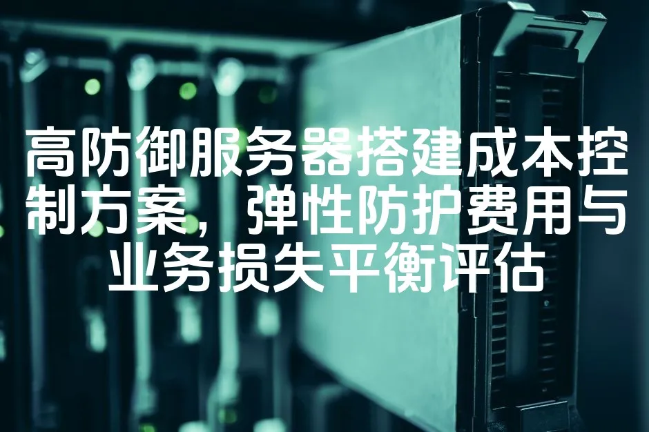 图片[1]_高防御服务器搭建成本控制方案，弹性防护费用与业务损失平衡评估_欧站速维