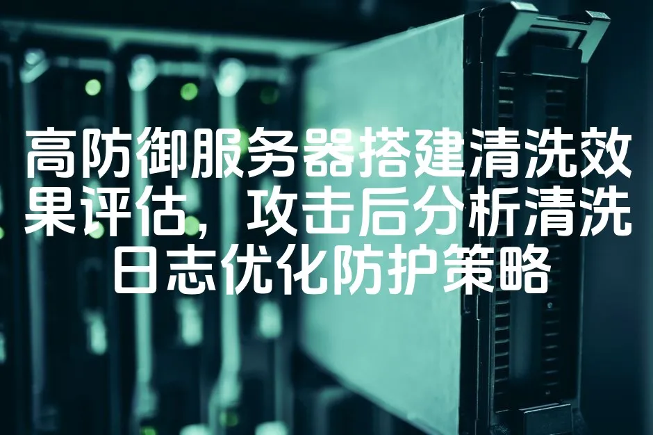 图片[1]_高防御服务器搭建清洗效果评估，攻击后分析清洗日志优化防护策略_欧站速维