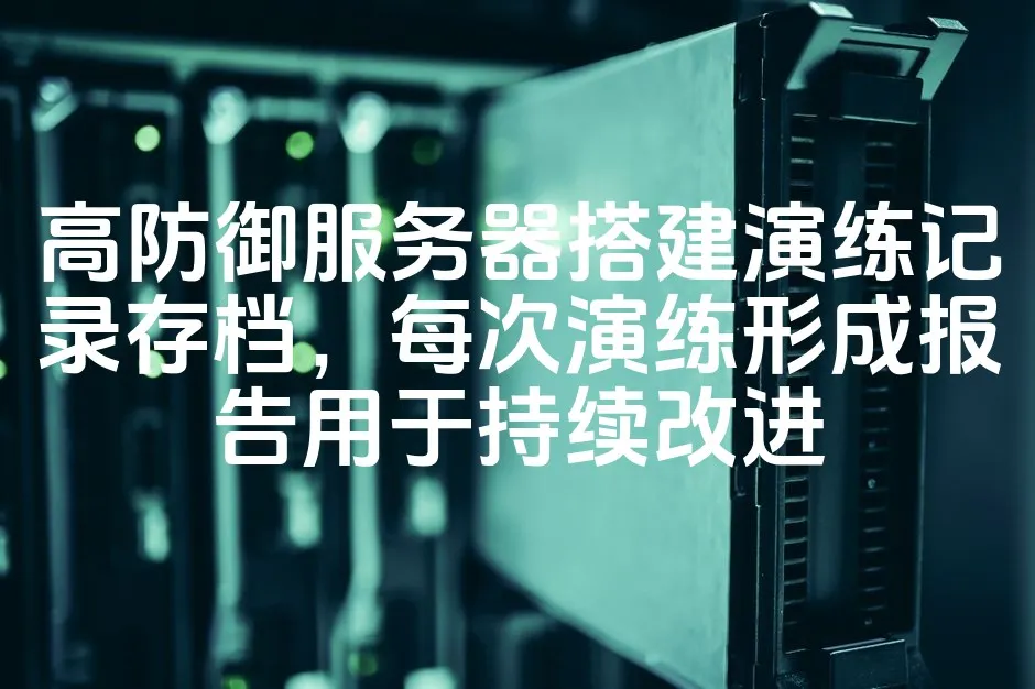 图片[1]_高防御服务器搭建演练记录存档，每次演练形成报告用于持续改进_欧站速维