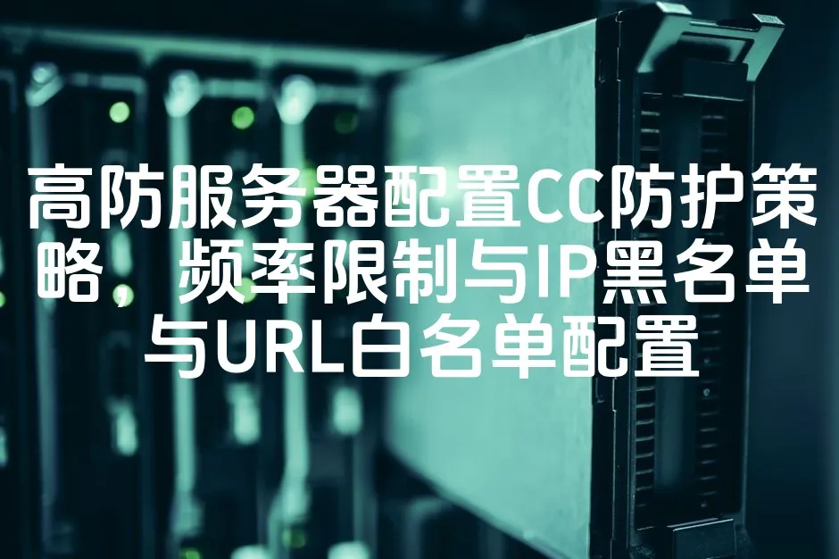 图片[1]_高防服务器配置CC防护策略，频率限制与IP黑名单与URL白名单配置_欧站速维