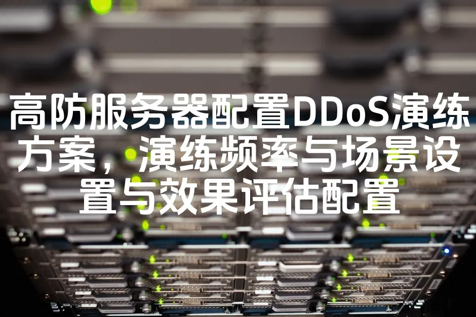 图片[1]_高防服务器配置DDoS演练方案，演练频率与场景设置与效果评估配置_欧站速维