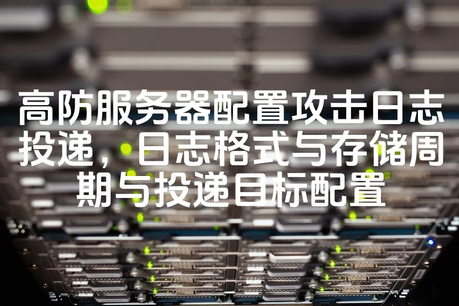 图片[1]_高防服务器配置攻击日志投递，日志格式与存储周期与投递目标配置_欧站速维