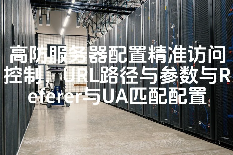 图片[1]_高防服务器配置精准访问控制，URL路径与参数与Referer与UA匹配配置_欧站速维