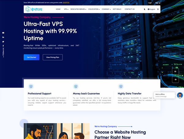 DesiVPS:#黑五# 美国圣何塞VPS低至$13.6/年,独立服务器$40/月_欧站速维
