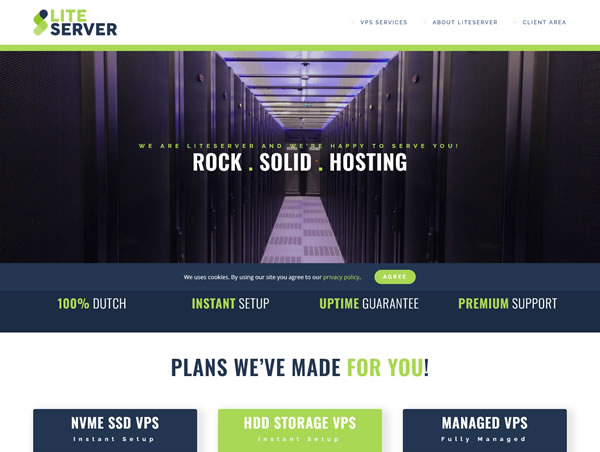 LiteServer:#黑五# 荷兰VPS,€30/年-2G内存/2核/700g硬盘/40T流量/2.5Gbps带宽_欧站速维