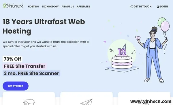 【限时狂欢】SiteGround 18周年庆盛大开启！Google Cloud云端主机只需$47.88/年，国外虚拟主机2.7折抢购，错过等一年！_欧站速维
